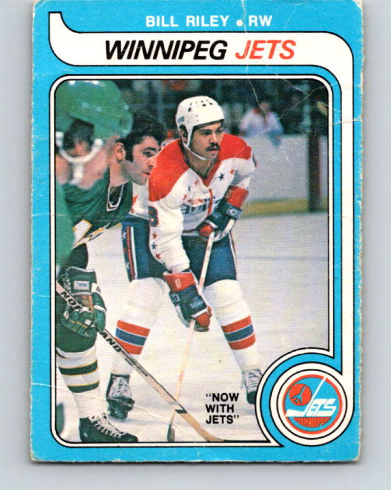 1979-80 O-Pee-Chee #303 Bill Riley  Winnipeg Jets  V19652