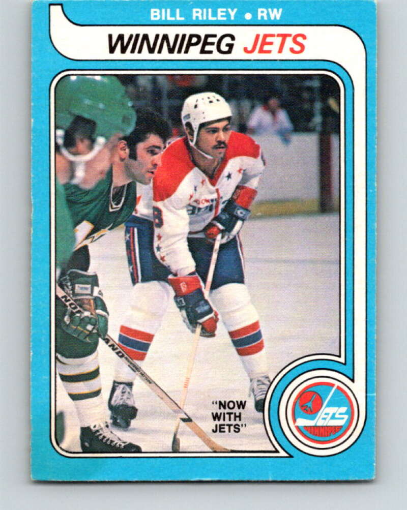 1979-80 O-Pee-Chee #303 Bill Riley  Winnipeg Jets  V19653