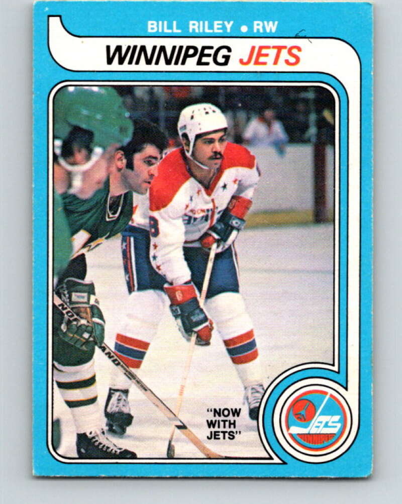 1979-80 O-Pee-Chee #303 Bill Riley  Winnipeg Jets  V19654