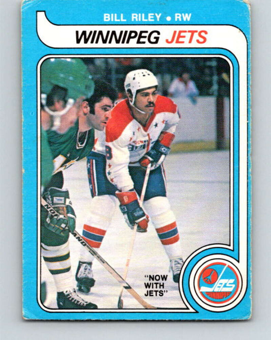 1979-80 O-Pee-Chee #303 Bill Riley  Winnipeg Jets  V19655