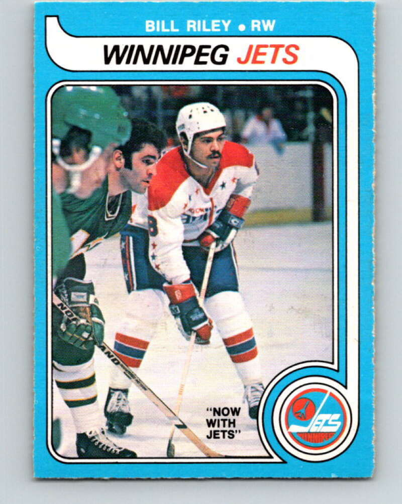 1979-80 O-Pee-Chee #303 Bill Riley  Winnipeg Jets  V19656