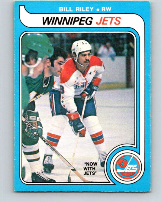 1979-80 O-Pee-Chee #303 Bill Riley  Winnipeg Jets  V19657