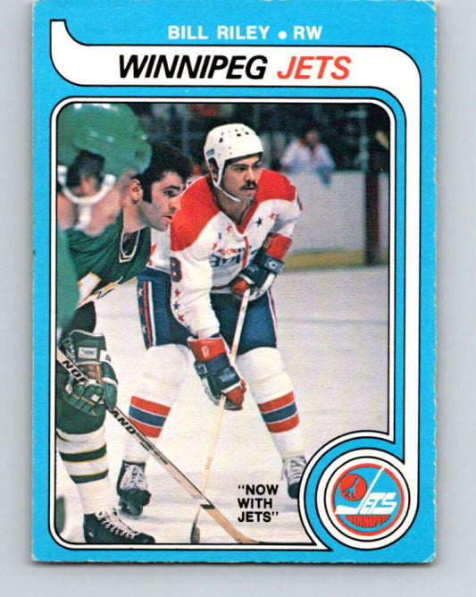 1979-80 O-Pee-Chee #303 Bill Riley  Winnipeg Jets  V19658