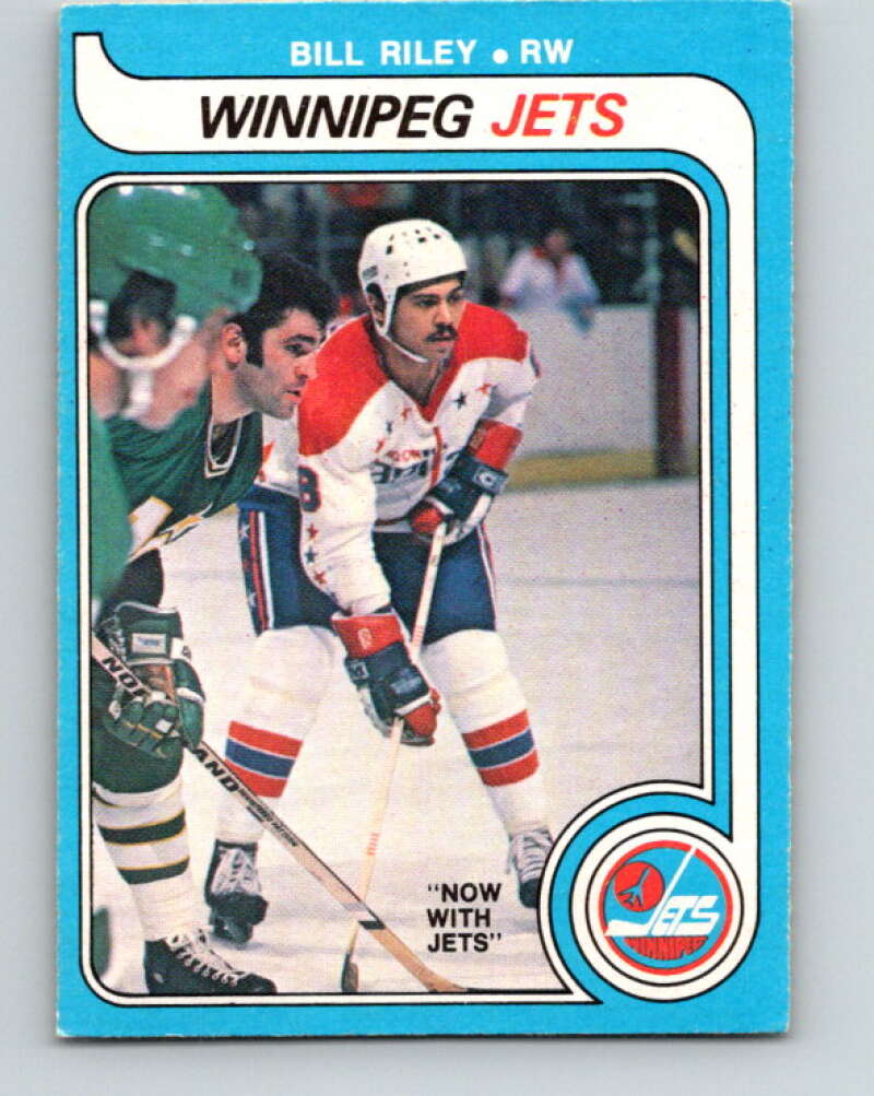 1979-80 O-Pee-Chee #303 Bill Riley  Winnipeg Jets  V19659
