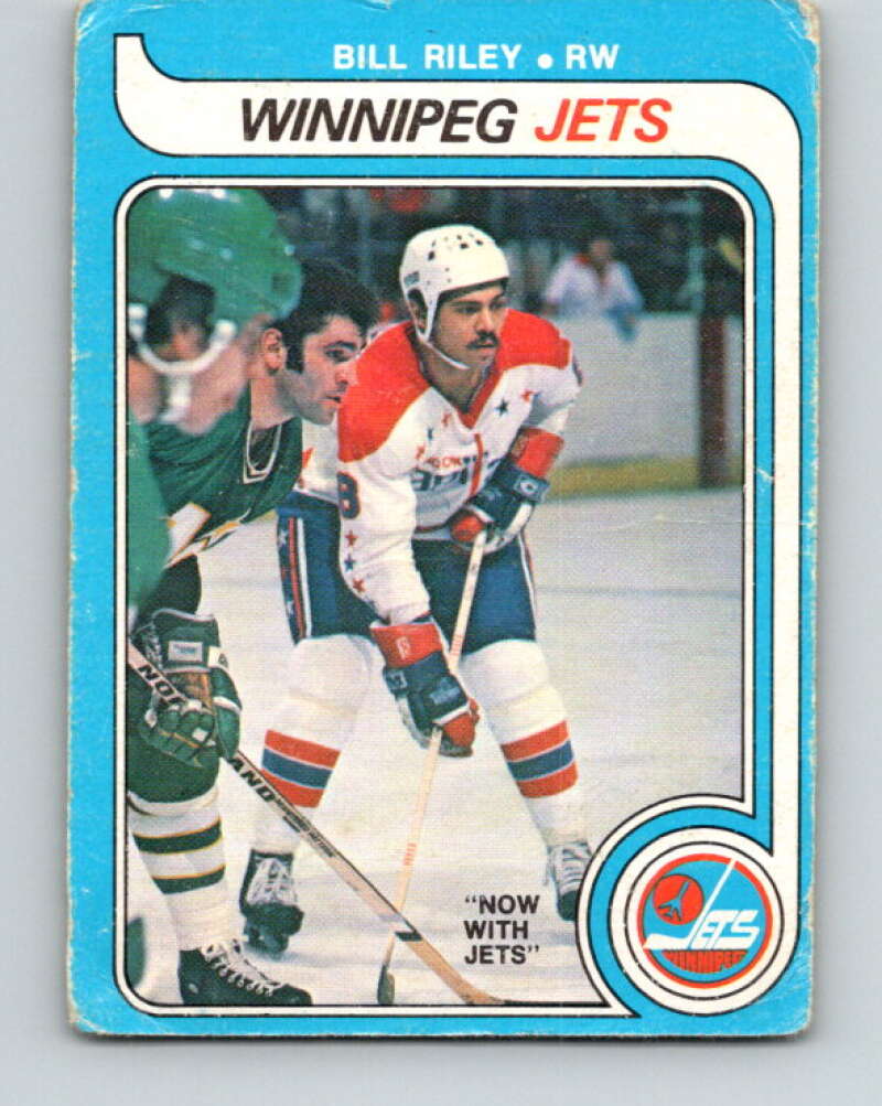 1979-80 O-Pee-Chee #303 Bill Riley  Winnipeg Jets  V19660