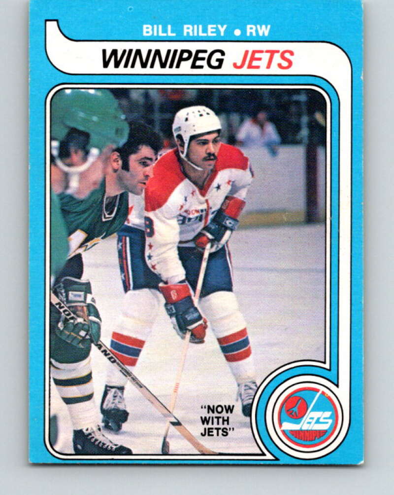 1979-80 O-Pee-Chee #303 Bill Riley  Winnipeg Jets  V19661