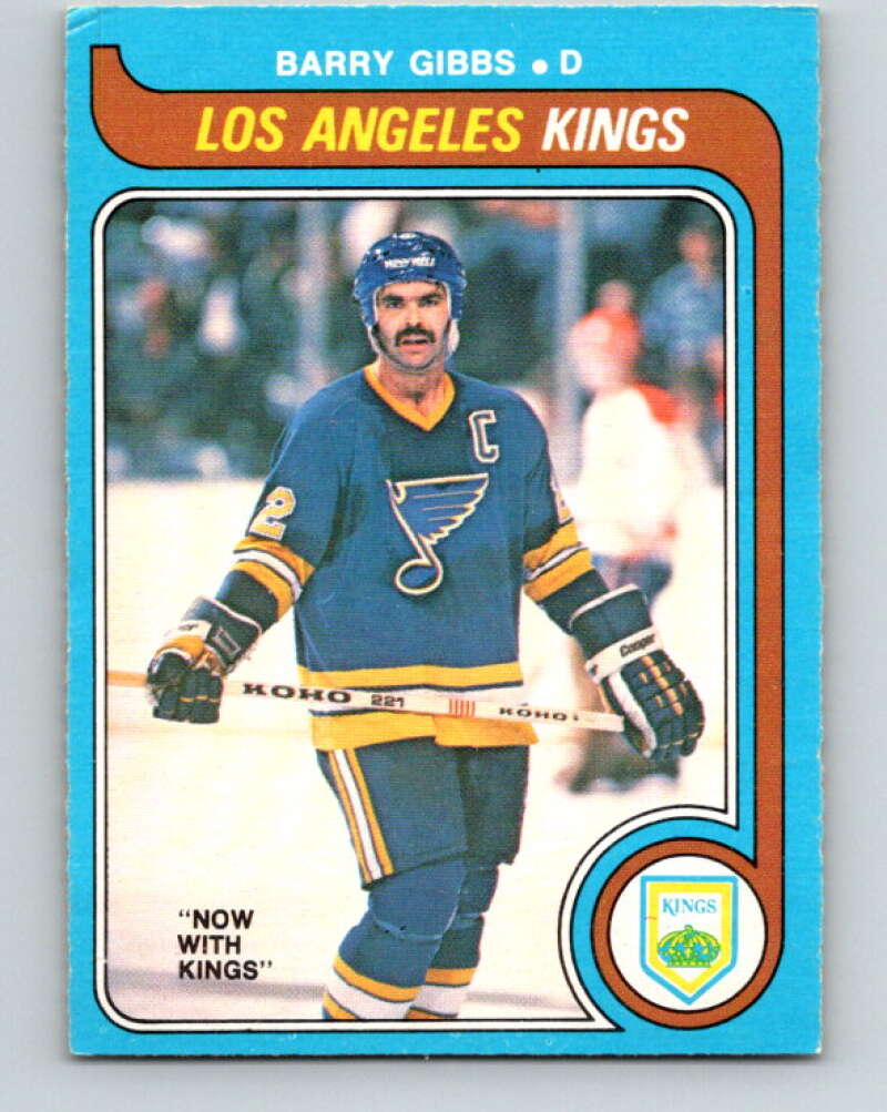 1979-80 O-Pee-Chee #304 Barry Gibbs  Los Angeles Kings  V19664