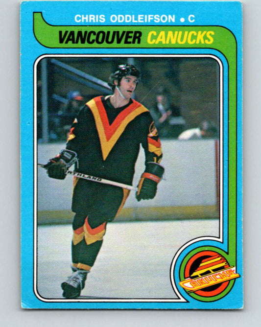 1979-80 O-Pee-Chee #305 Chris Oddleifson  Vancouver Canucks  V19671