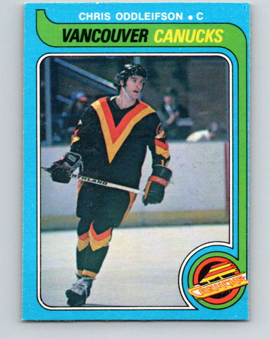 1979-80 O-Pee-Chee #305 Chris Oddleifson  Vancouver Canucks  V19672