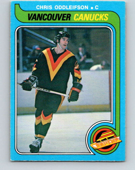 1979-80 O-Pee-Chee #305 Chris Oddleifson  Vancouver Canucks  V19673