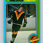 1979-80 O-Pee-Chee #305 Chris Oddleifson  Vancouver Canucks  V19674
