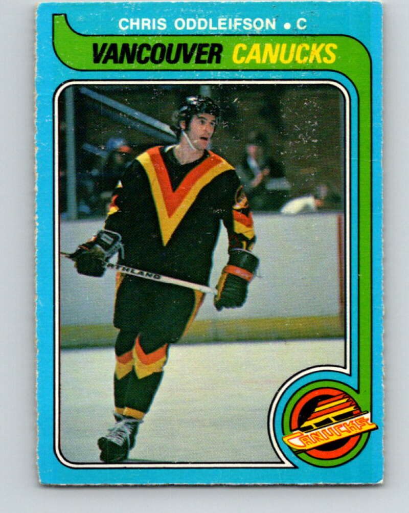 1979-80 O-Pee-Chee #305 Chris Oddleifson  Vancouver Canucks  V19674