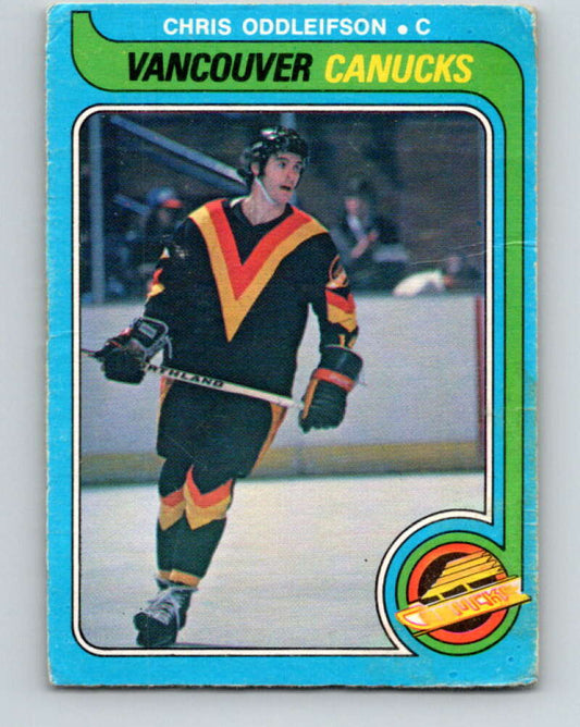 1979-80 O-Pee-Chee #305 Chris Oddleifson  Vancouver Canucks  V19675