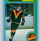 1979-80 O-Pee-Chee #305 Chris Oddleifson  Vancouver Canucks  V19678