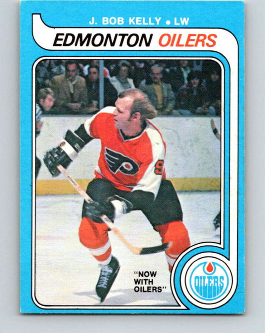 1979-80 O-Pee-Chee #306 J. Bob Kelly UER  Edmonton Oilers  V19682