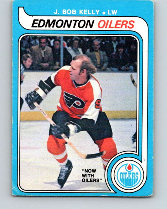 1979-80 O-Pee-Chee #306 J. Bob Kelly UER  Edmonton Oilers  V19684