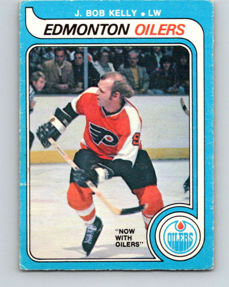 1979-80 O-Pee-Chee #306 J. Bob Kelly UER  Edmonton Oilers  V19685