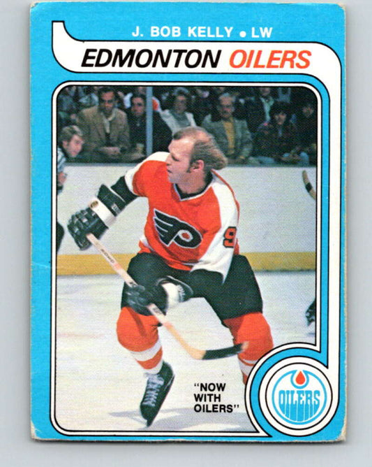 1979-80 O-Pee-Chee #306 J. Bob Kelly UER  Edmonton Oilers  V19687