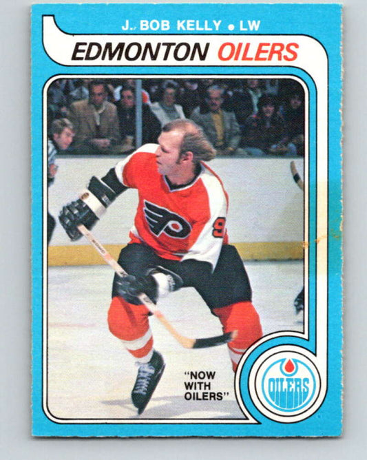 1979-80 O-Pee-Chee #306 J. Bob Kelly UER  Edmonton Oilers  V19688