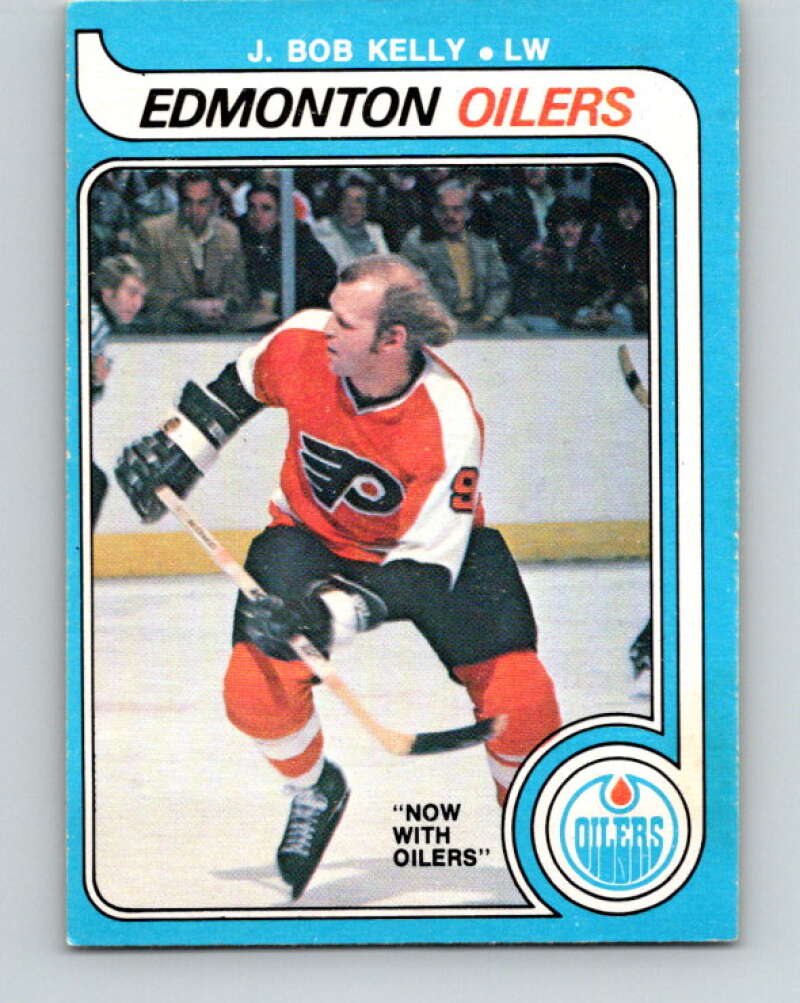 1979-80 O-Pee-Chee #306 J. Bob Kelly UER  Edmonton Oilers  V19689