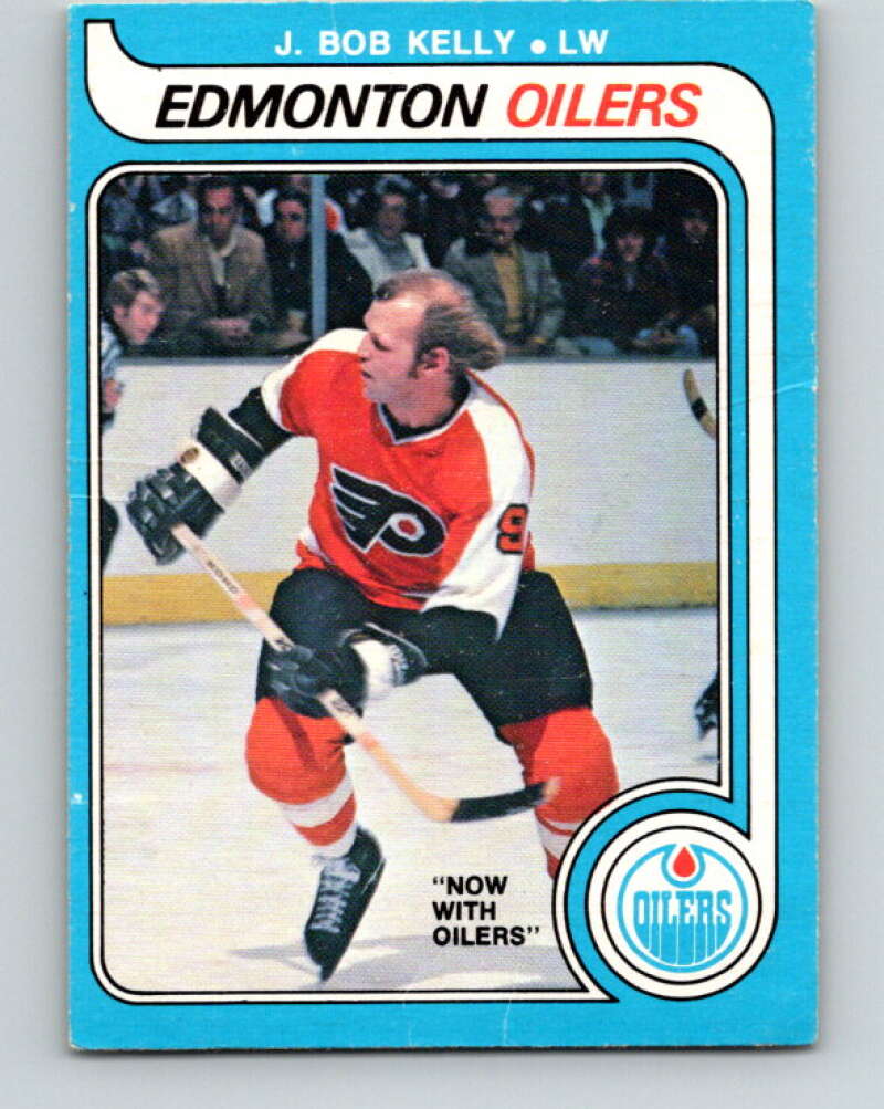 1979-80 O-Pee-Chee #306 J. Bob Kelly UER  Edmonton Oilers  V19691
