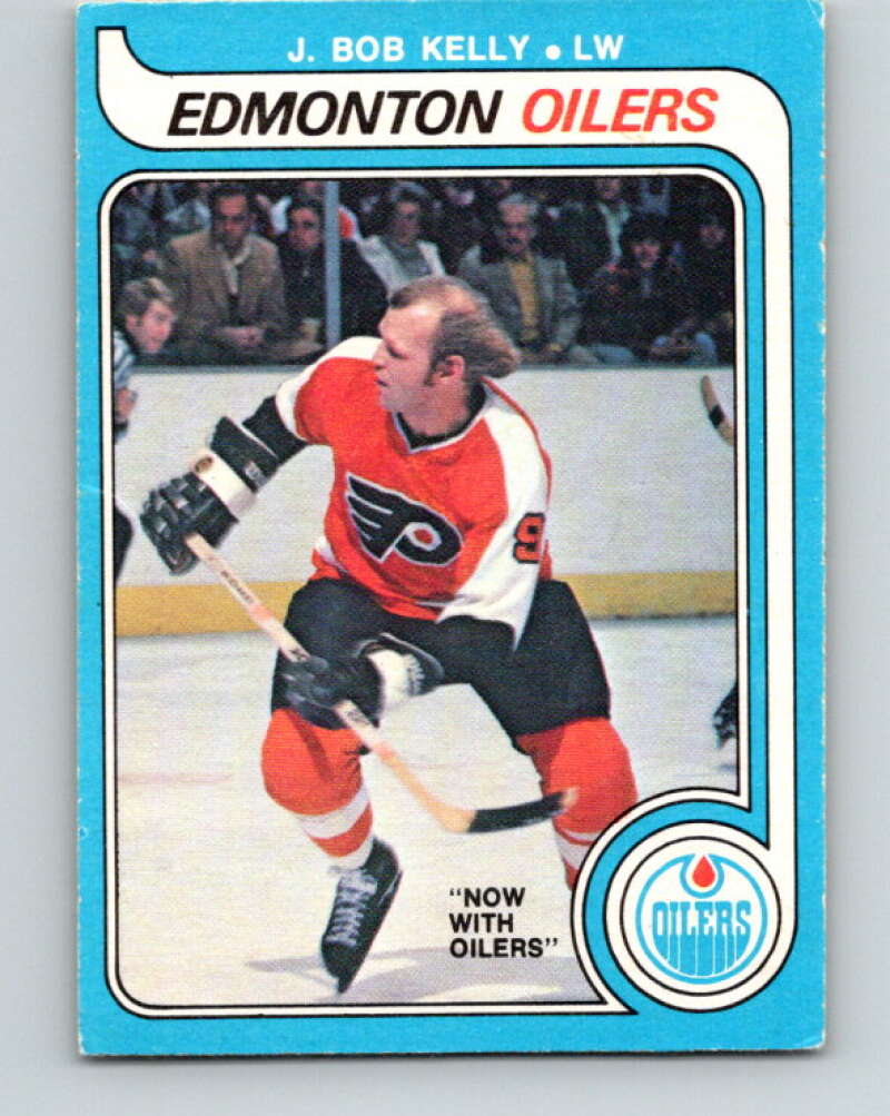 1979-80 O-Pee-Chee #306 J. Bob Kelly UER  Edmonton Oilers  V19692