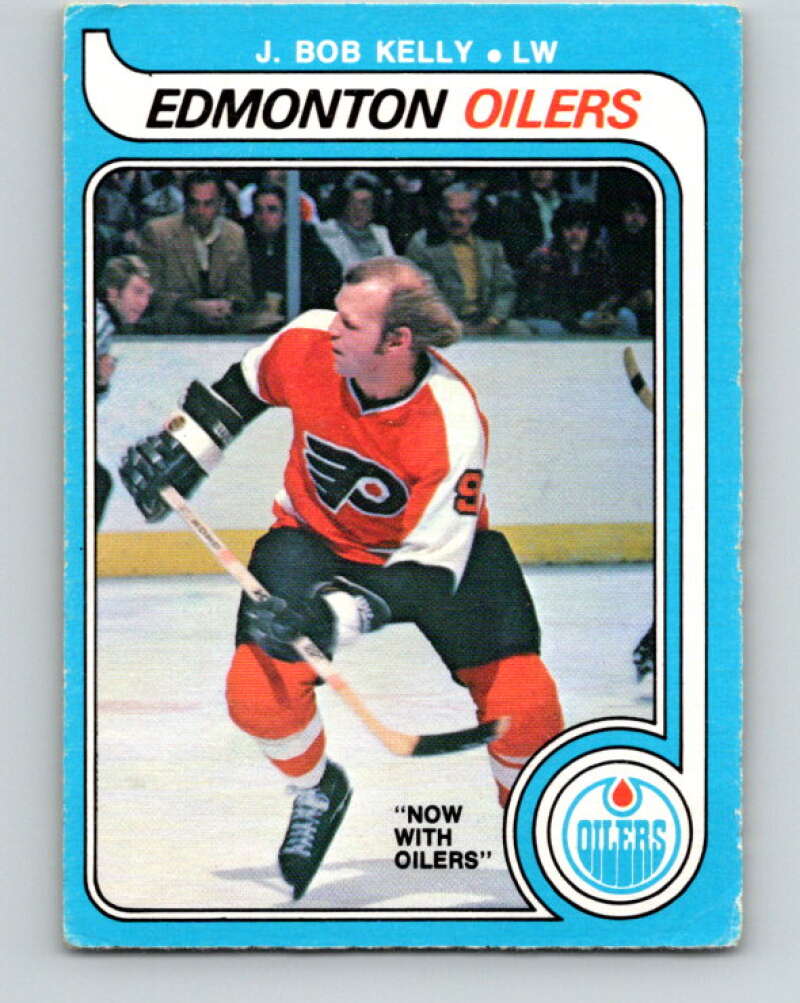 1979-80 O-Pee-Chee #306 J. Bob Kelly UER  Edmonton Oilers  V19693