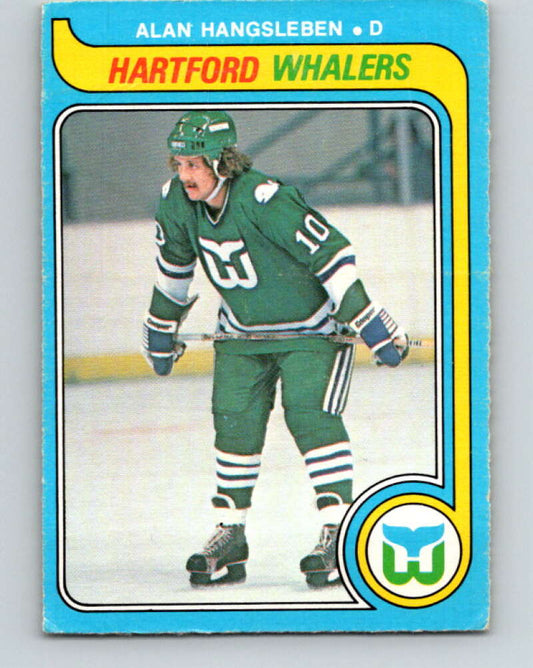 1979-80 O-Pee-Chee #307 Alan Hangsleben  RC Rookie Hartford Whalers  V19706