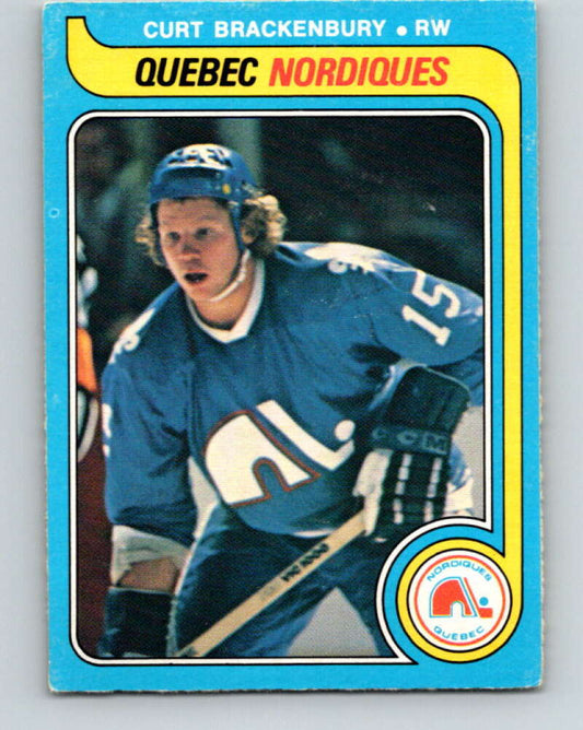 1979-80 O-Pee-Chee #308 Curt Brackenbury  RC Rookie Quebec Nordiques  V19718