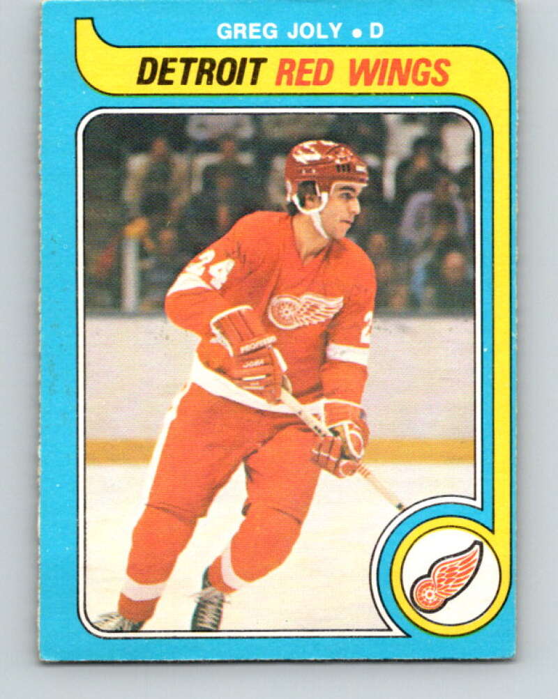 1979-80 O-Pee-Chee #311 Greg Joly  Detroit Red Wings  V19737