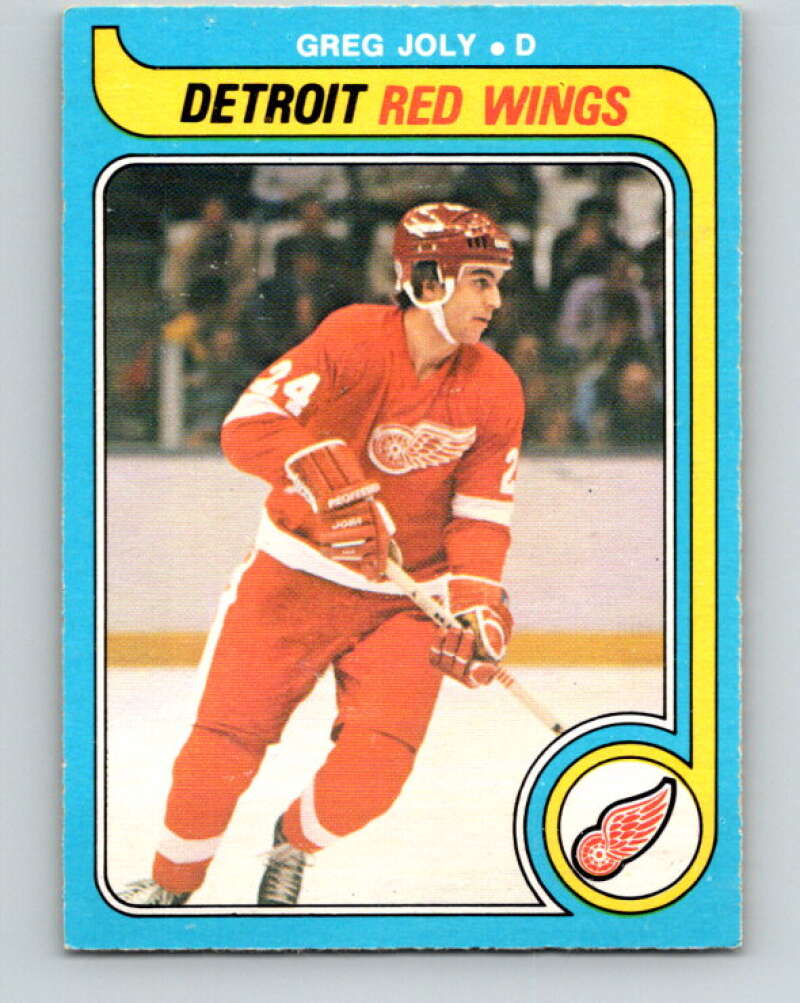 1979-80 O-Pee-Chee #311 Greg Joly  Detroit Red Wings  V19739