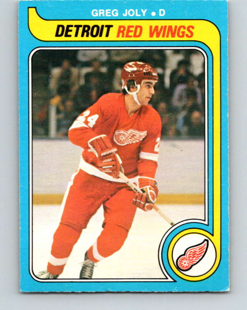 1979-80 O-Pee-Chee #311 Greg Joly  Detroit Red Wings  V19740