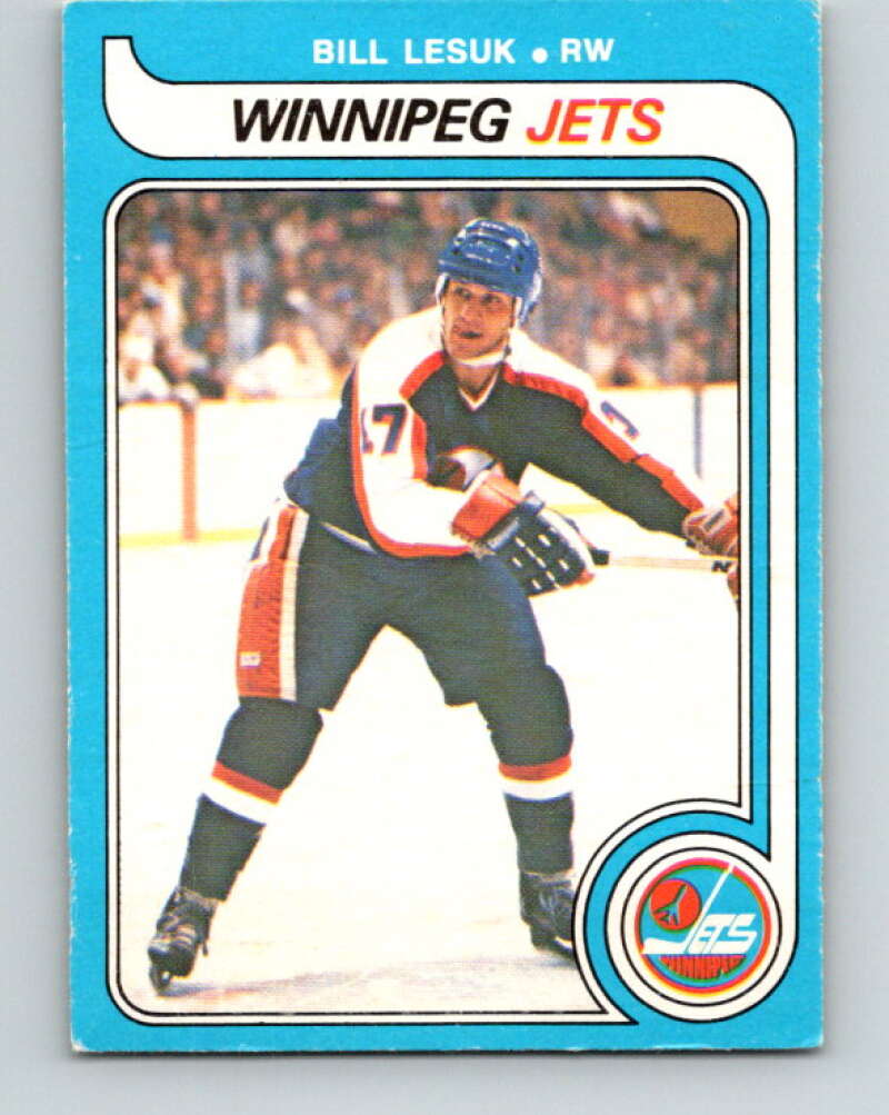 1979-80 O-Pee-Chee #312 Bill Lesuk  Winnipeg Jets  V19747