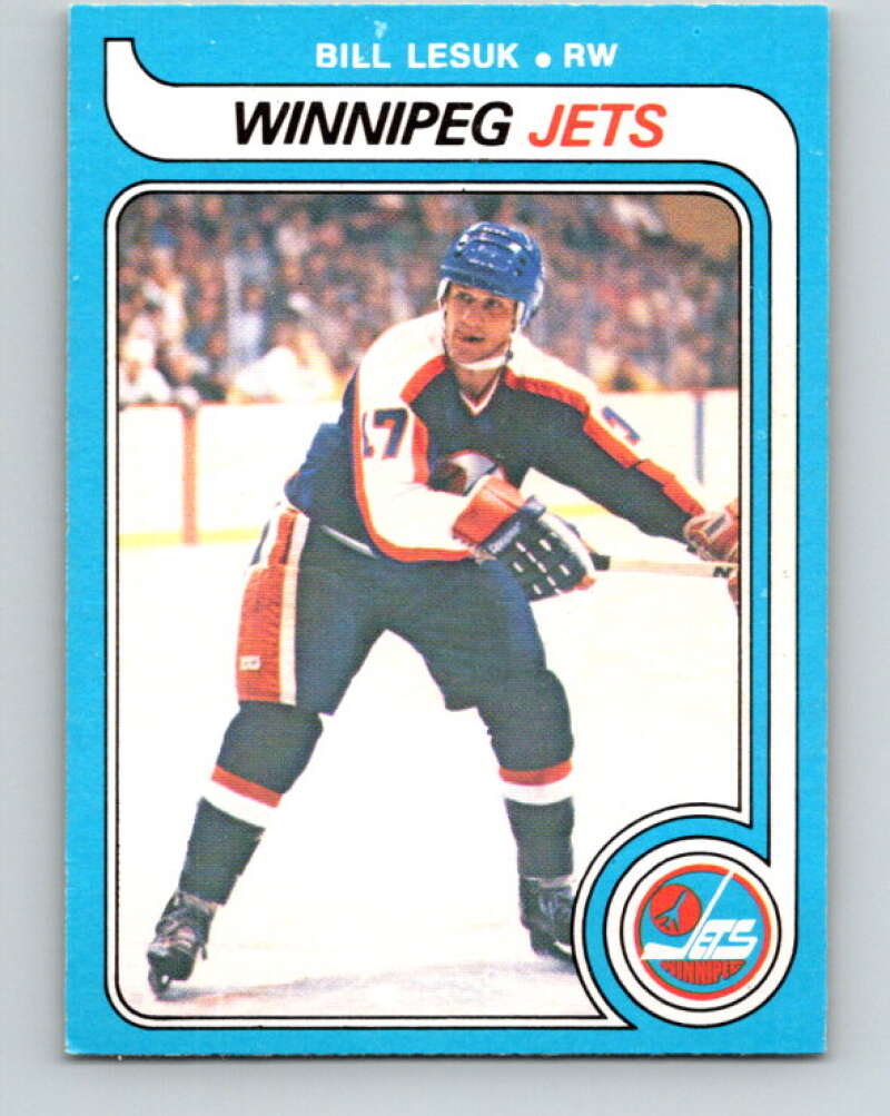 1979-80 O-Pee-Chee #312 Bill Lesuk  Winnipeg Jets  V19748