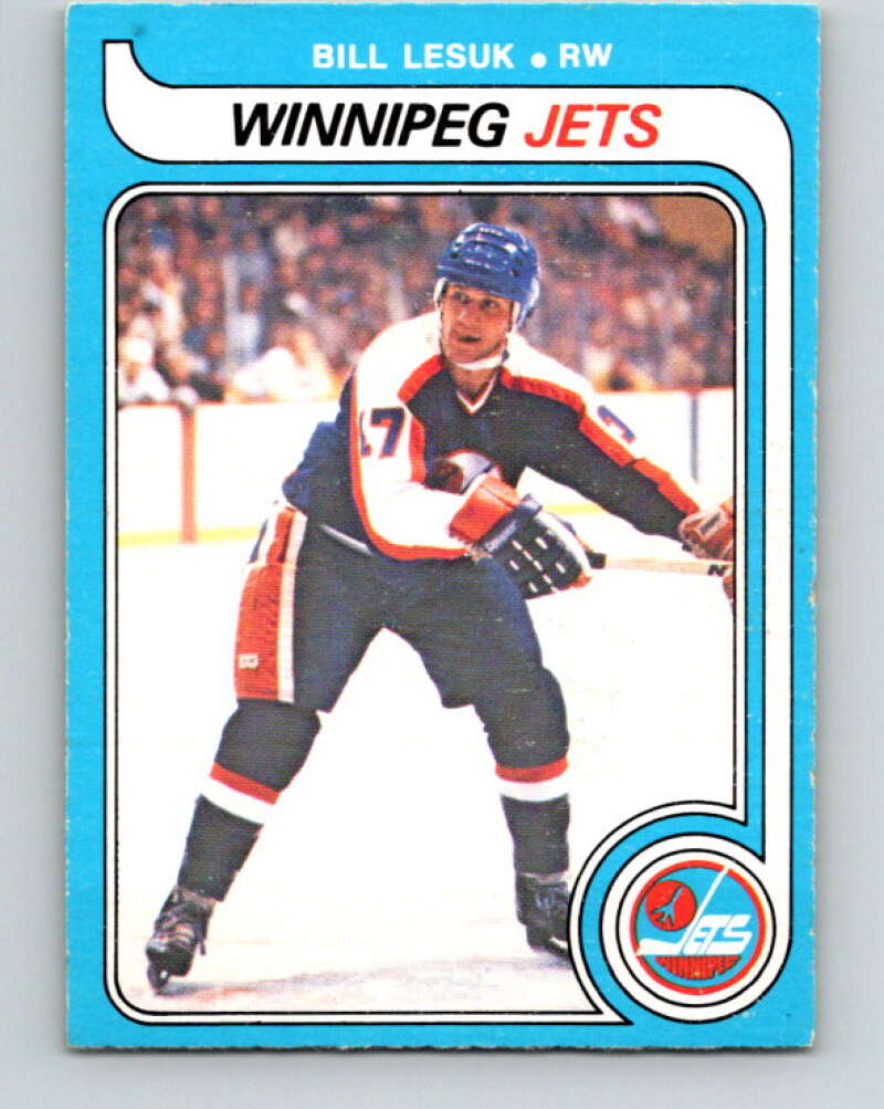 1979-80 O-Pee-Chee #312 Bill Lesuk  Winnipeg Jets  V19750