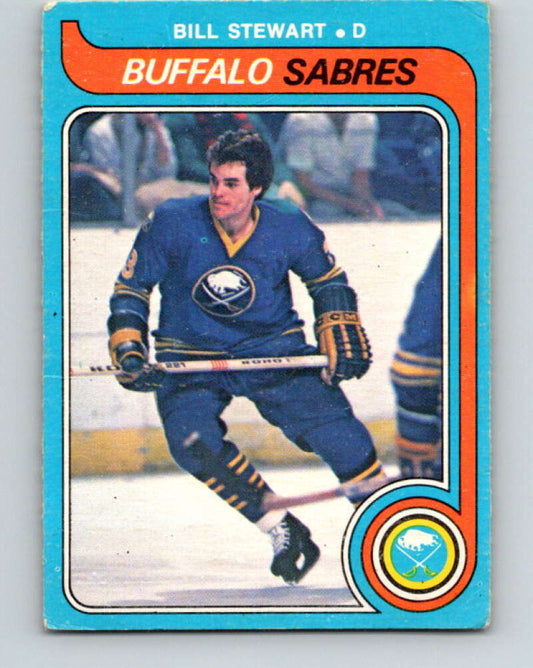 1979-80 O-Pee-Chee #313 Bill Stewart  RC Rookie Buffalo Sabres  V19751