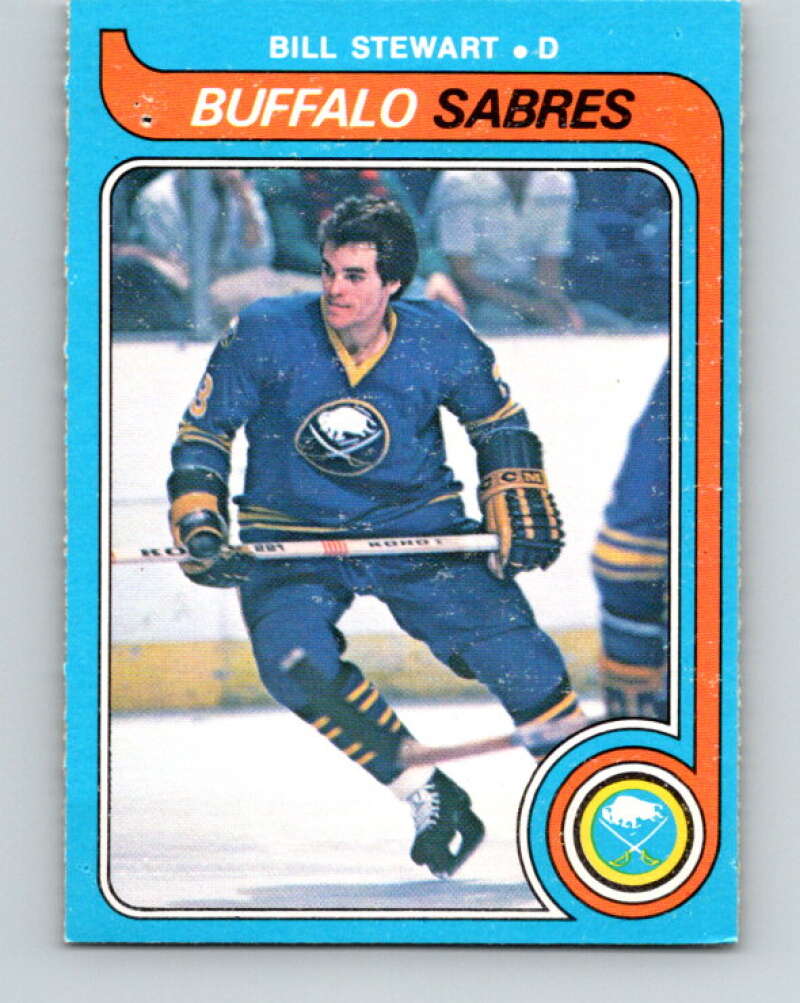 1979-80 O-Pee-Chee #313 Bill Stewart  RC Rookie Buffalo Sabres  V19755