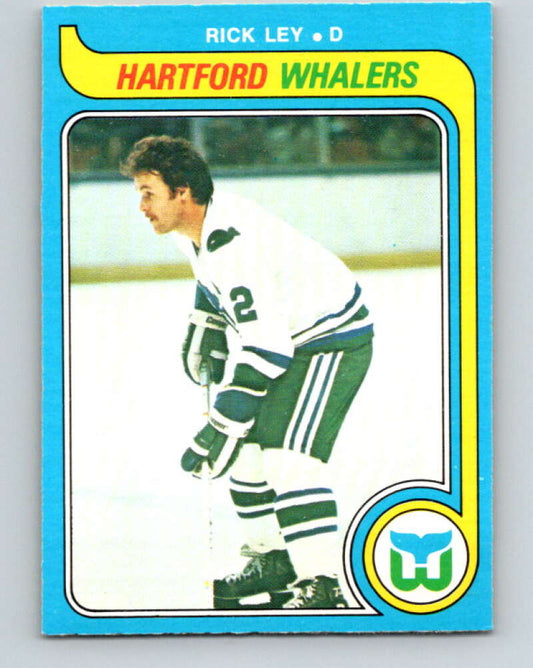 1979-80 O-Pee-Chee #314 Rick Ley  Hartford Whalers  V19758