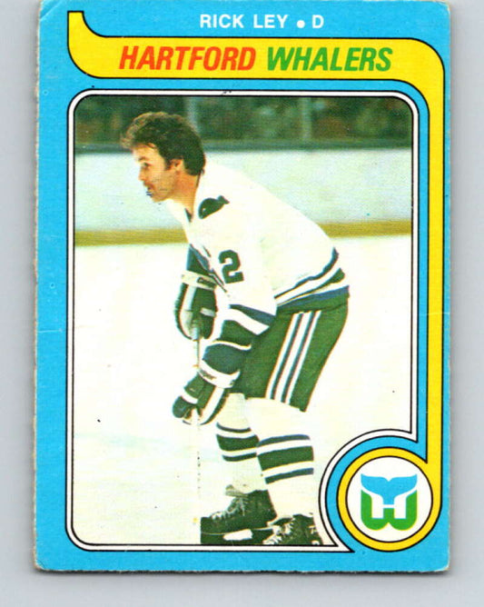 1979-80 O-Pee-Chee #314 Rick Ley  Hartford Whalers  V19759