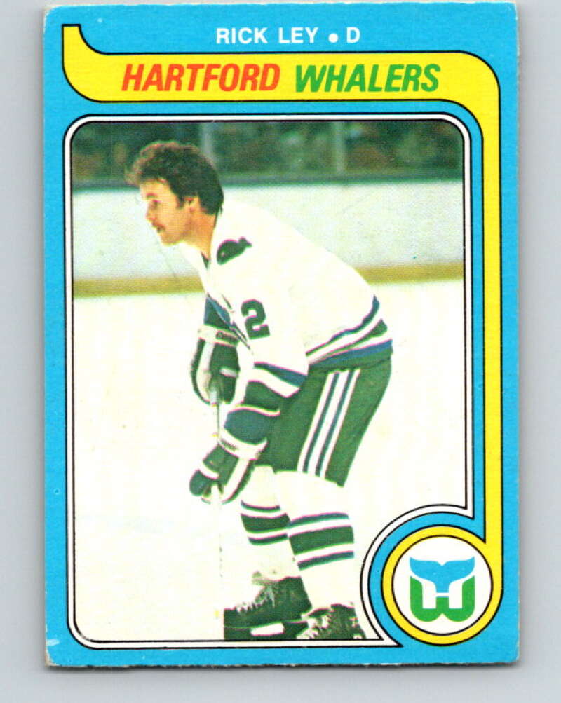 1979-80 O-Pee-Chee #314 Rick Ley  Hartford Whalers  V19762