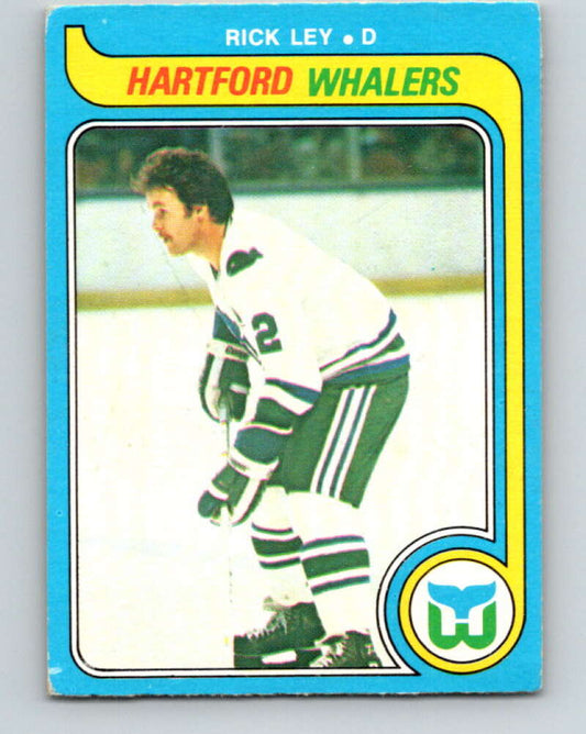 1979-80 O-Pee-Chee #314 Rick Ley  Hartford Whalers  V19762