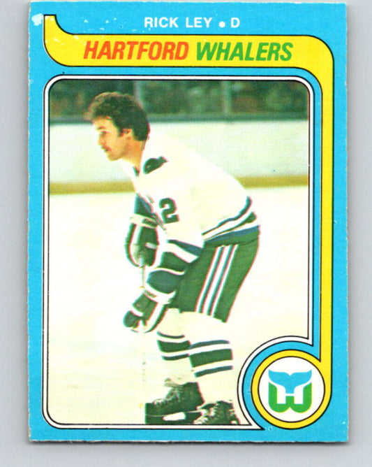 1979-80 O-Pee-Chee #314 Rick Ley  Hartford Whalers  V19763