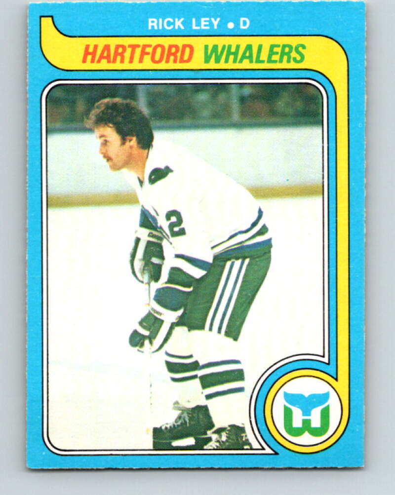 1979-80 O-Pee-Chee #314 Rick Ley  Hartford Whalers  V19764