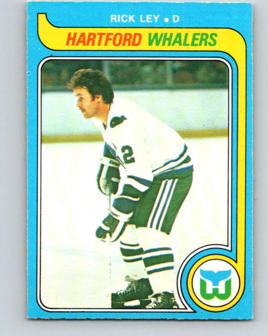 1979-80 O-Pee-Chee #314 Rick Ley  Hartford Whalers  V19765