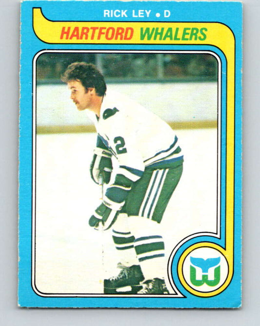 1979-80 O-Pee-Chee #314 Rick Ley  Hartford Whalers  V19766