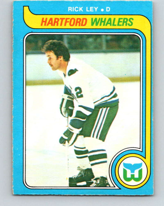 1979-80 O-Pee-Chee #314 Rick Ley  Hartford Whalers  V19769