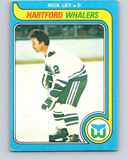 1979-80 O-Pee-Chee #314 Rick Ley  Hartford Whalers  V19771