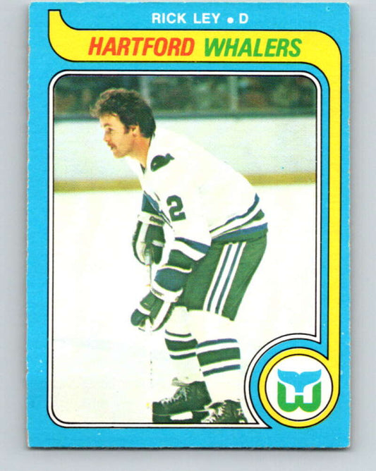 1979-80 O-Pee-Chee #314 Rick Ley  Hartford Whalers  V19772