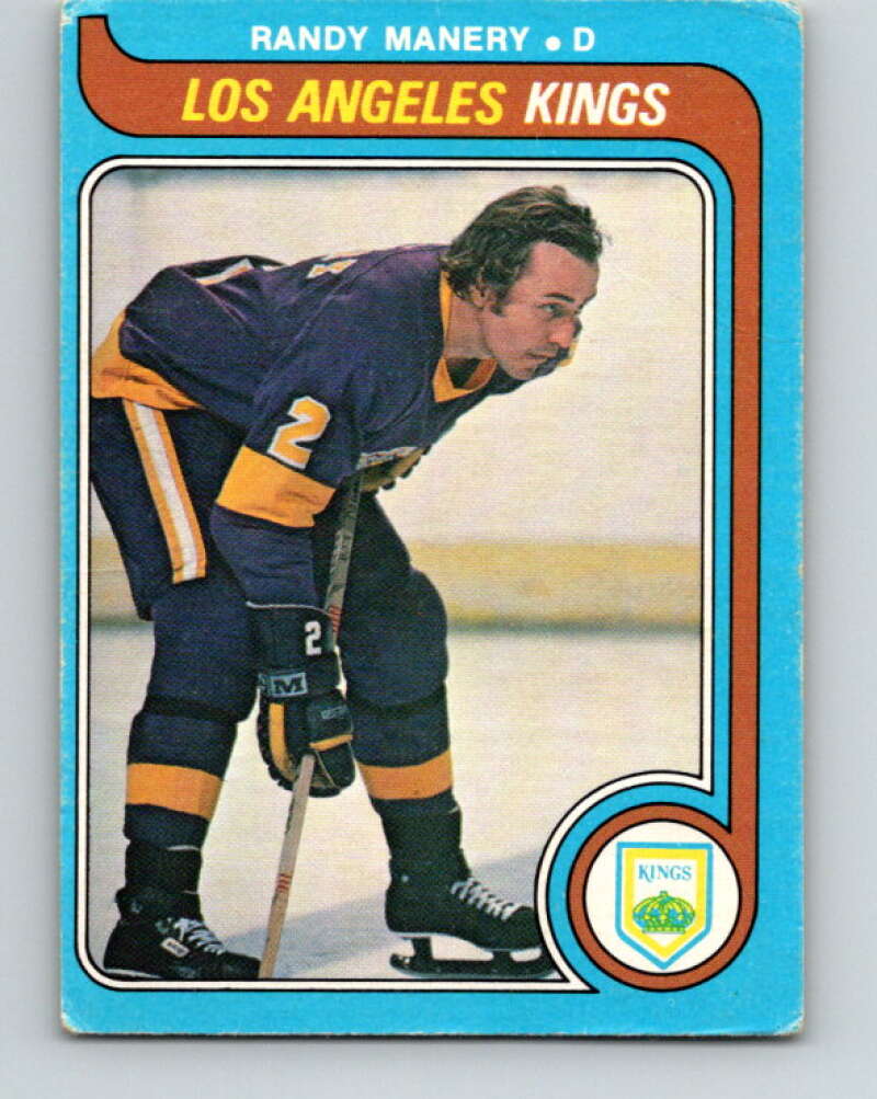 1979-80 O-Pee-Chee #317 Randy Manery  Los Angeles Kings  V19793