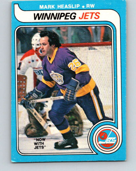 1979-80 O-Pee-Chee #320 Mark Heaslip  Winnipeg Jets  V19833